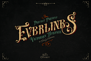 Everlines Victorian Font, a Font by TypeClassHeroes (Thumbnail 1 of 10)