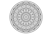 Mandala. Coloring book pages, a Decorative Illustration by jelisua88 (Thumbnail 4 of 9)