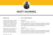 Resume/CV Bundle, a Resume Template by Occy Design (Thumbnail 7 of 12)
