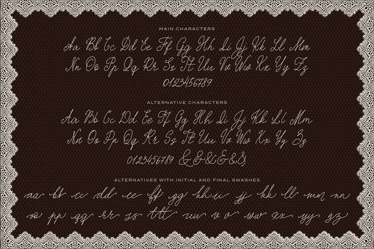 Atelier Royal Elegant Wedding Font, a Script Font by AnMark (Photo 13 of 20)