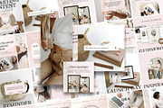 Aesthetic coach instagram templates, a Social Media Template by SilverMintDesign (Thumbnail 5 of 9)