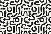 Arrows, pointers seamless patterns, a Pattern Graphic by Good Studio (Thumbnail 2 of 8)