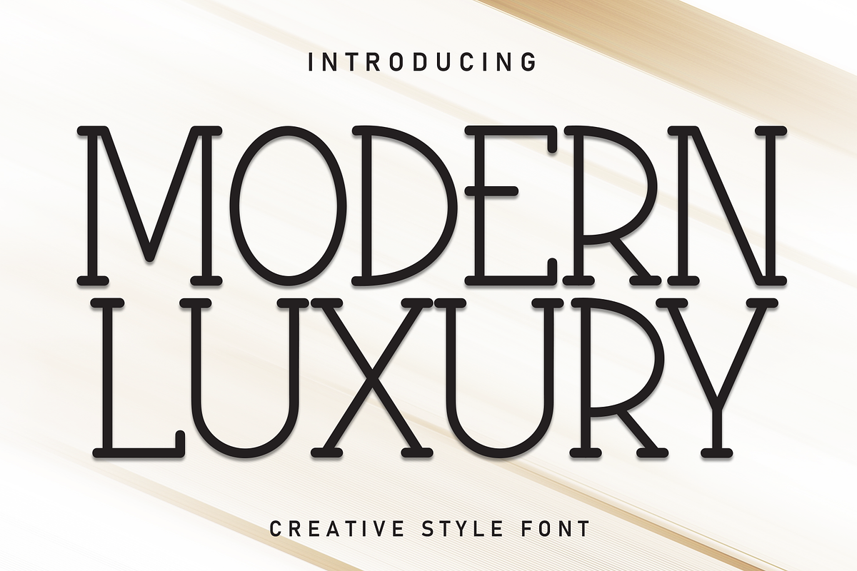 Modern Luxury | Script Font, a Script Font by Scratchones (Photo 1 of 8)