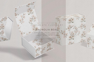 Magnolia Watercolor Collection