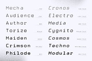 Spatio Mono - Monospace Font, a Sans Serif Font by Prominent & Affluent (Thumbnail 4 of 10)
