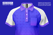 Polo T-Shirt Mockup, a Shirt Mockup by image touch (Thumbnail 3 of 5)