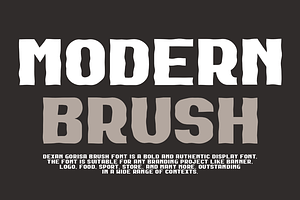 Dexan Gorisa Brush - Regular Italic