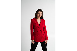 Young woman showcasing modern, a Business Photo by volodymyrshtun13795