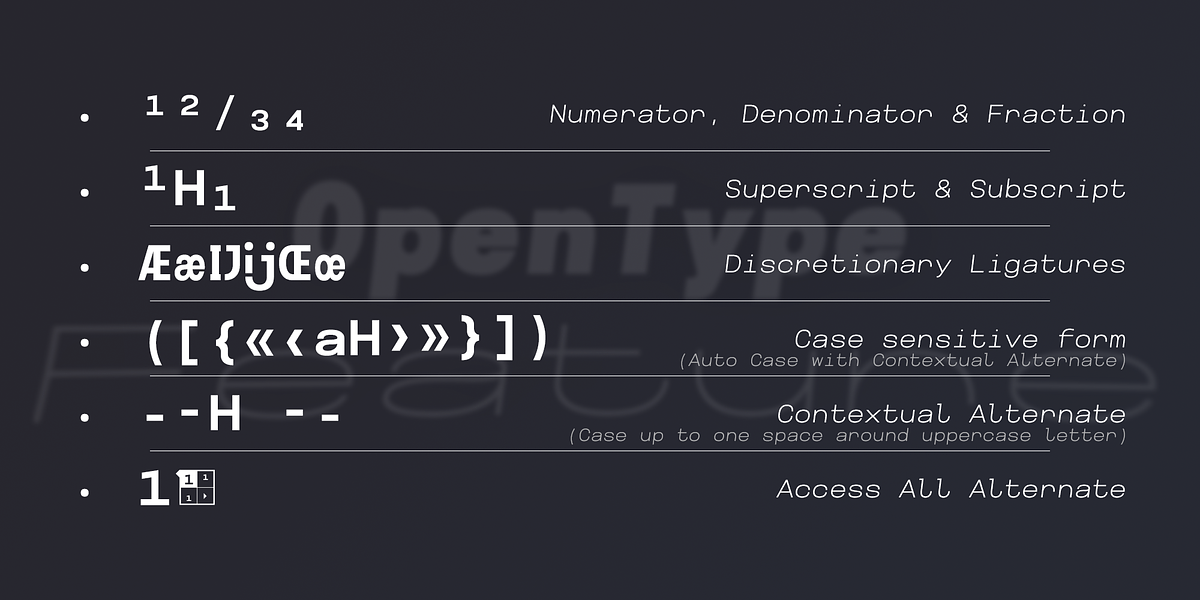 Maincode Mono, a Sans Serif Font by Par Défaut (Photo 6 of 7)
