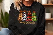 Howdy Cowgirl Christmas Tree PNG, an Illustration by Craft Nest (Thumbnail 3 of 6)