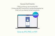Professional Textable Business Card, a Branding & Logo Template by batang (Thumbnail 4 of 5)