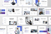 Creative Resume Google Slide, a Presentation Template by MtvtdArt (Thumbnail 3 of 6)