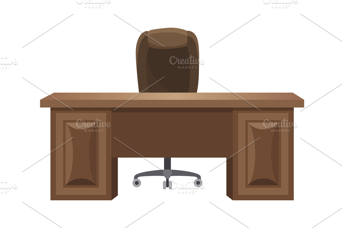 Detective office interior element, a Finance Illustration by the8monkey