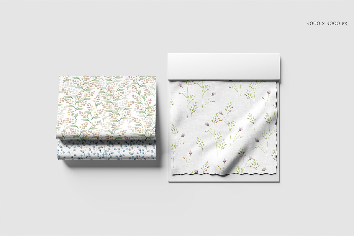 Spring Floral Nature Watercolor Set, a Decorative Illustration by NatalieArtsDenysenko (Photo 10 of 11)
