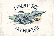 Airborne 86 is a Sans military style, a Sans Serif Font by Almarkhatype (Thumbnail 5 of 10)