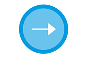 Next Flat Icon, a Duotone Icon by Pexelpy (Thumbnail 1 of 2)