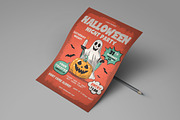 Halloween Party Flyer, a Flyer Template by monogrph (Thumbnail 3 of 4)