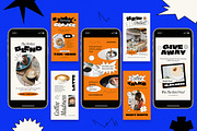 Anti Design Coffee Shop Instagram, a Social Media Template by Aiyari Graphic (Thumbnail 5 of 5)
