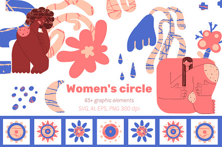Body Positivity. Women's circle.