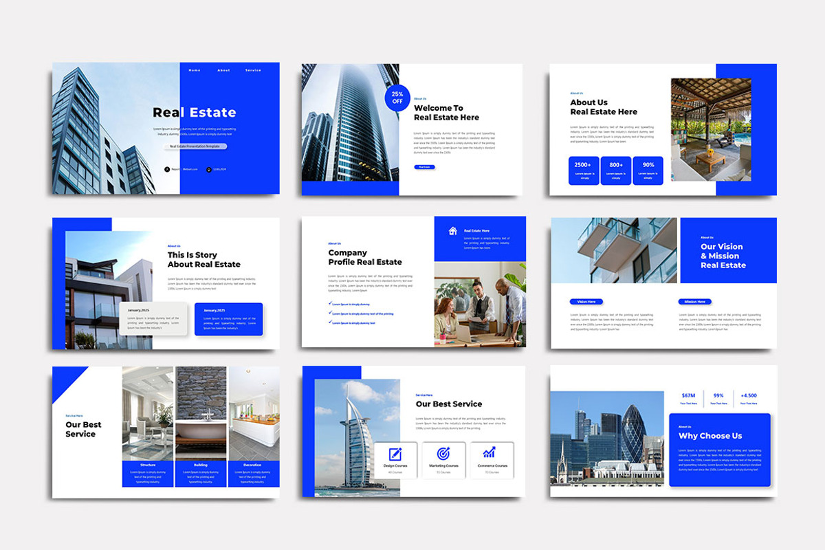 REAL ESTATE _Powerpoint, a Presentation Template by yanindesign (Photo 2 of 5)