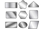 Collection of metal blank banners, an Object Graphic by pikepicture (Thumbnail 2 of 3)