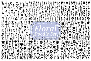 Modern Floral Line Art Bundle, an Illustration by Artivon