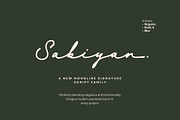 Sabiyan Script, a Script Font by Get Studio (Thumbnail 1 of 9)
