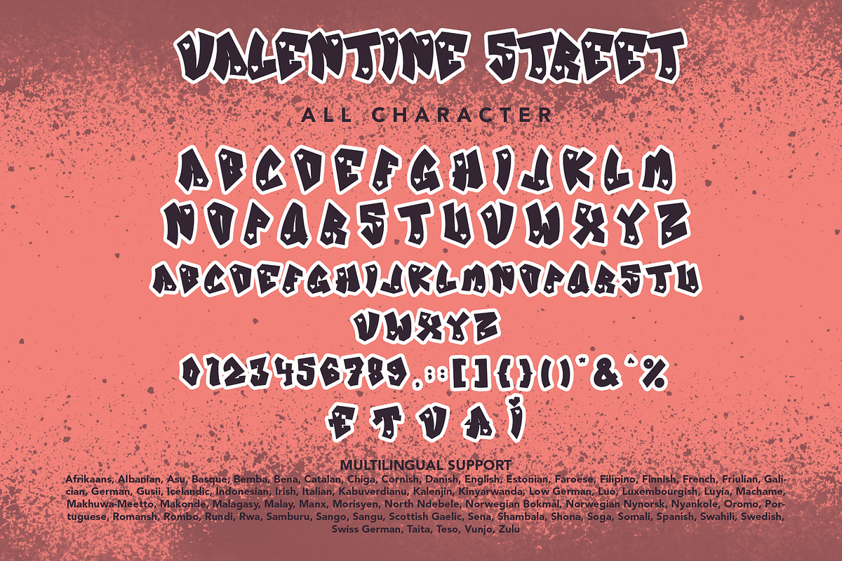Valentine Street, a Handwritten Font by HATFSTUDIO (Photo 8 of 8)