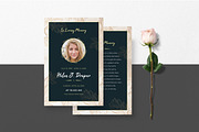 Funeral Program And Prayer Card, a Brochure Template by crazyOWL (Thumbnail 6 of 8)
