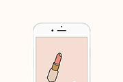 Beauty Instagram Stickers, an Icon by denofdreamers (Thumbnail 5 of 5)