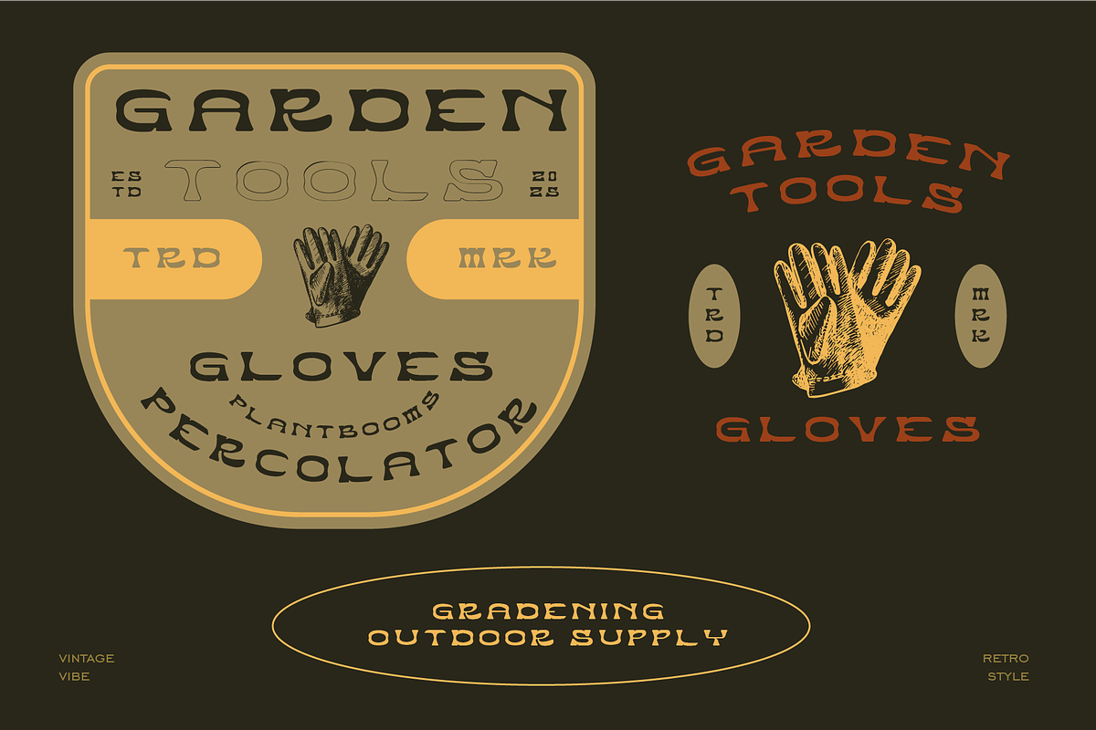 FUNDER - Vintage Handdrawn Font, a Font by Rightwheels (Photo 7 of 10)