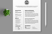 Resume Template, a Resume Template by MightyDesign (Thumbnail 4 of 7)