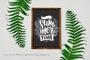 Retro Chalkboard and Fern creator, a Product Mockup by Letter Elfa Studio (Thumbnail 3 of 7)