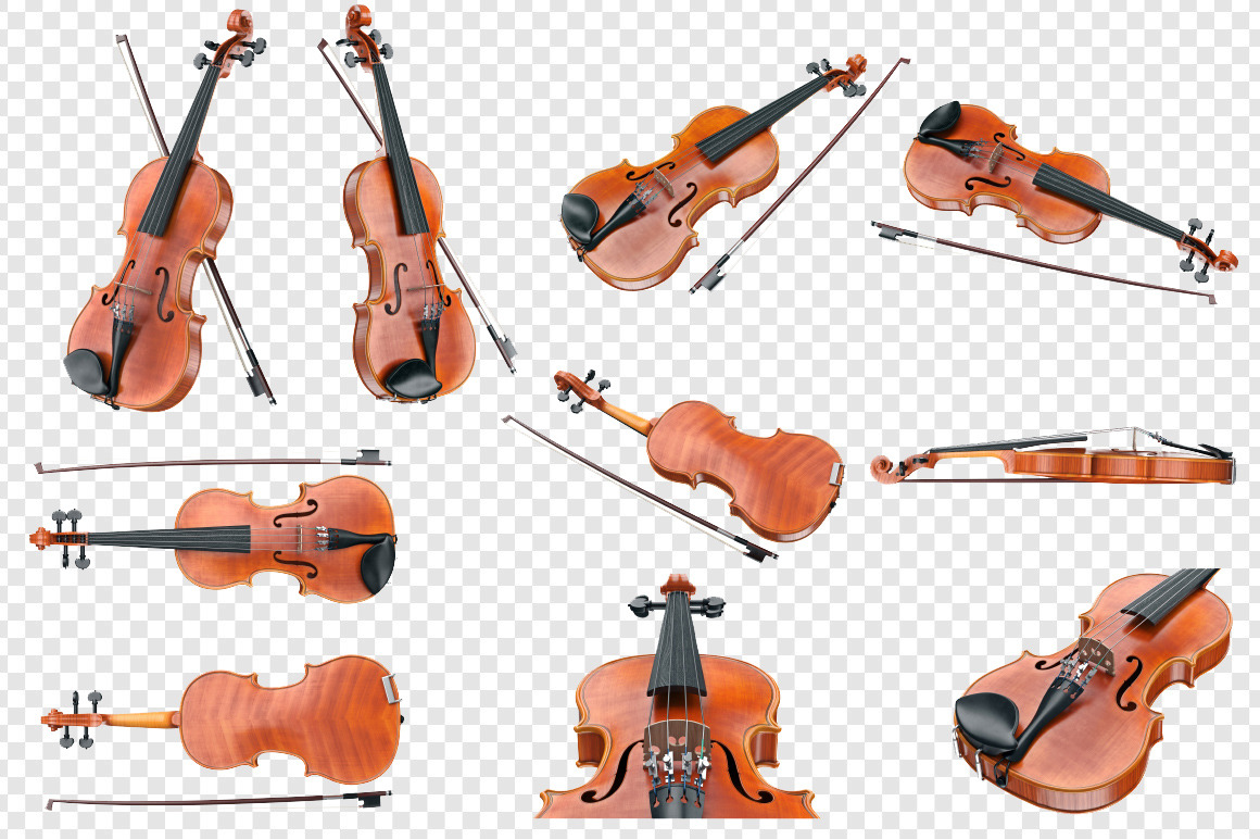 Violin Musical Equipment, Set by Artyustudio | Creative Market