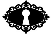 Shadows Keyhole Frame Bundle, an Object Graphic by Creativeshirt (Thumbnail 4 of 8)