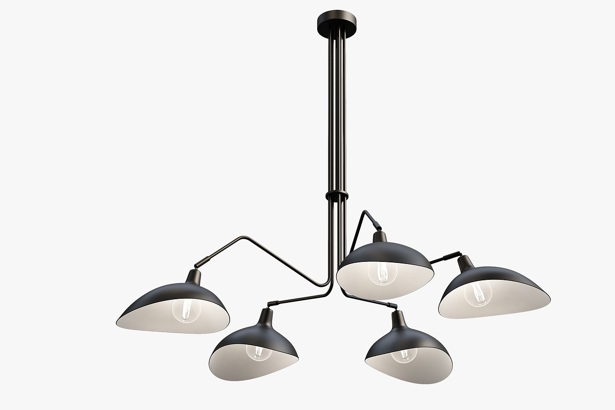 Joybird Juno Chandelier, a Light 3D Model by 3dmitruk (Photo 2 of 10)
