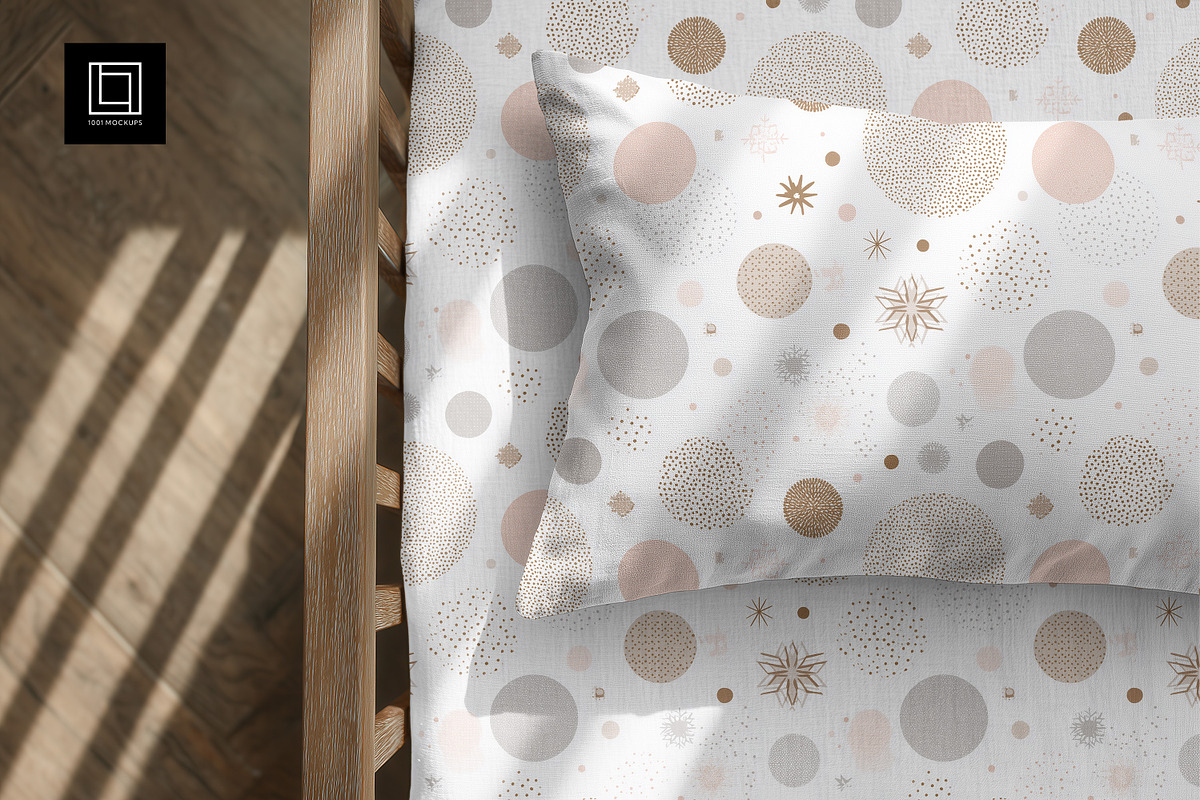 Kids Bed Linen Mockup Sheet+Pillow, a Household Mockup by 1001 mockups (Photo 1 of 8)
