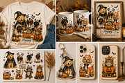 Halloween Pet Costume Clipart Bundle, an Object Graphic by Daisy Design (Thumbnail 2 of 8)