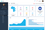 Apex - Bootstrap 4 Admin Dashboard, a Bootstrap Template by Creative Themes (Thumbnail 2 of 7)