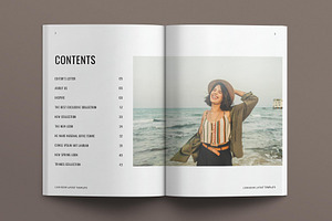 Editorial Lookbook Template