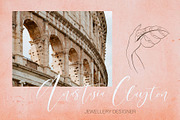 Bomtrys Script Font & Illustrations, a Script Font by CallMeStasia (Thumbnail 2 of 13)