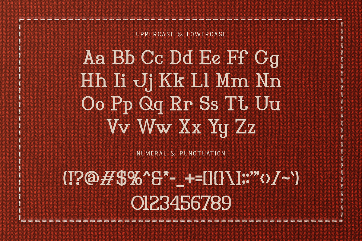 Elizabeth - Embroidery Serif Font, a Serif Font by overlaytemplates (Photo 5 of 5)