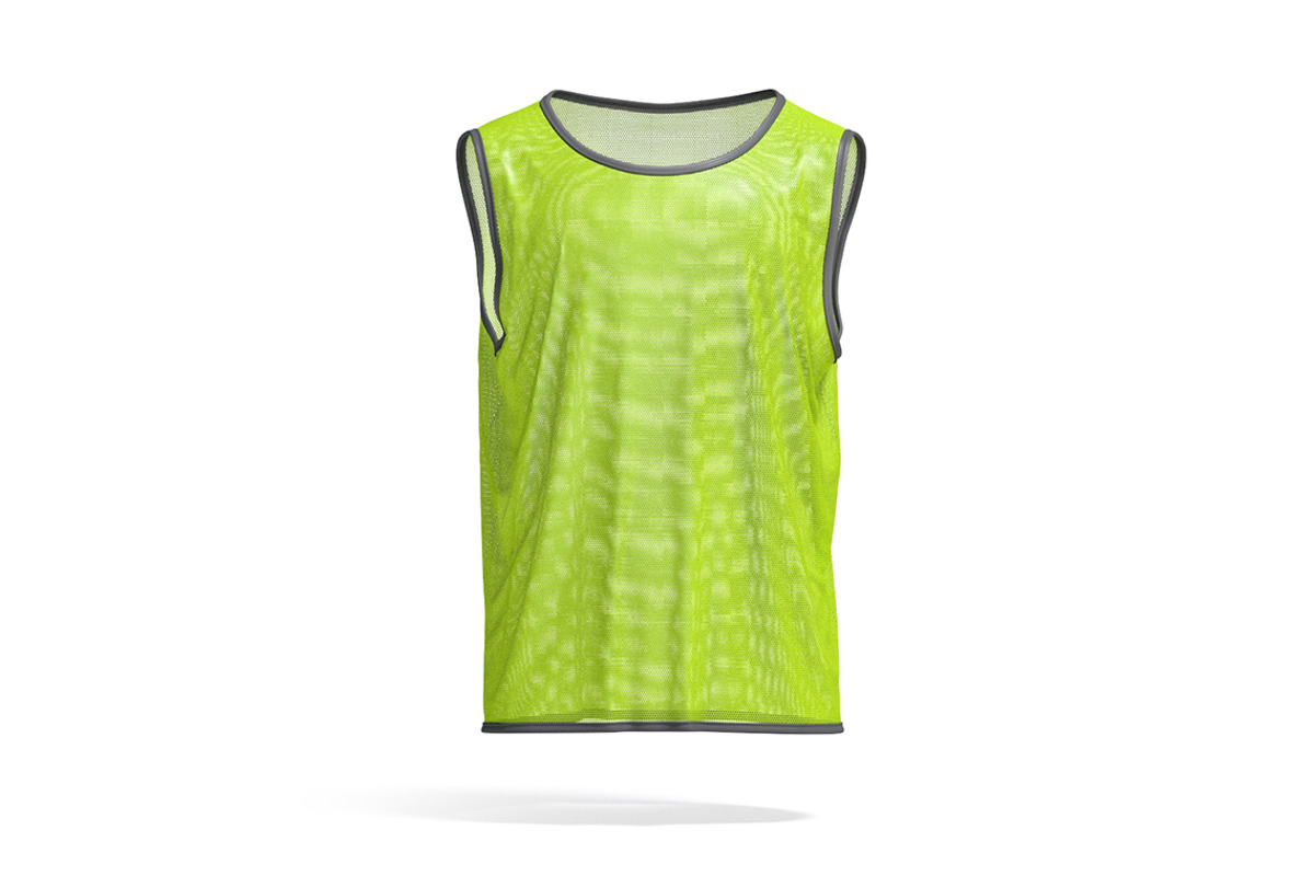 Green Football Bib Vest 3D Model, an Object 3D Model by rebrandy (Photo 1 of 9)