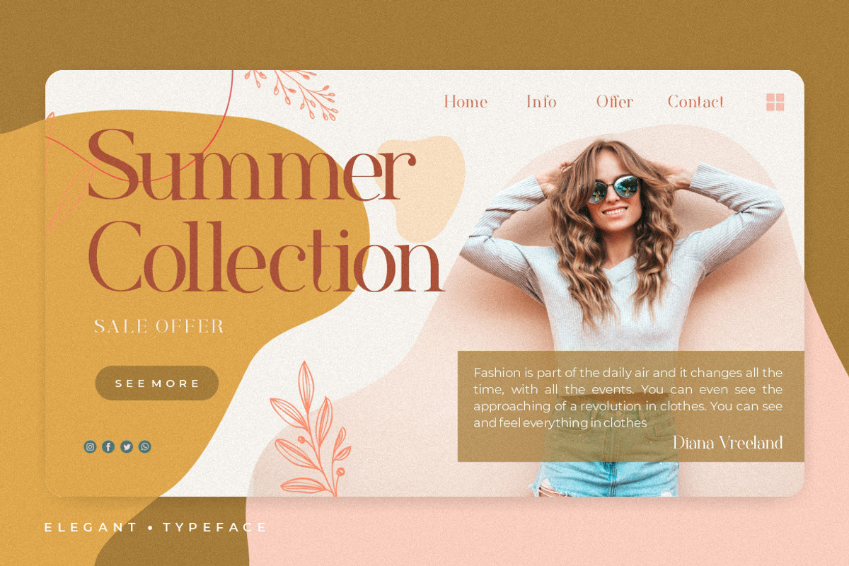 Rostemary Elegant Business Font preview 2