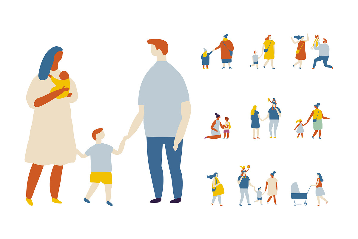400+ Set of flat vector people, a Person Illustration by Vector_Art (Photo 11 of 24)