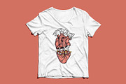 heart and lots of cigarettes, a Person Illustration by gunaonedesign (Thumbnail 3 of 4)
