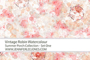 Vintage Robin Watercolour, a Food Illustration by Jennifer Lee Jones (Thumbnail 5 of 5)