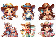 Cute Christmas Clipart Watercolor, an Illustration by Craft Nest (Thumbnail 4 of 6)