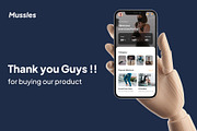 Mussles - Workout Apps UI Kits, an App Template by Minialis (Thumbnail 6 of 6)