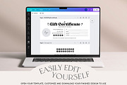 Gift Certificate Canva Template, a Business Card Template by Summit Avenue (Thumbnail 6 of 7)